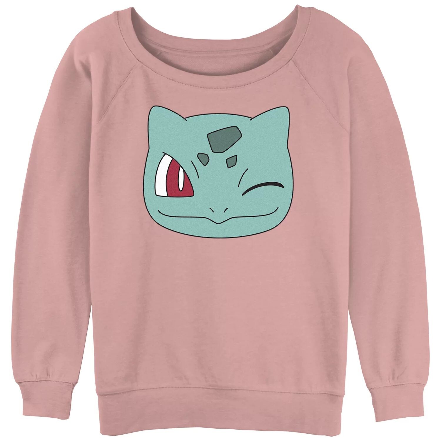 

Махровая толстовка с напуском и рисунком Pokémon Bulbasaur Face для юниоров Licensed Character