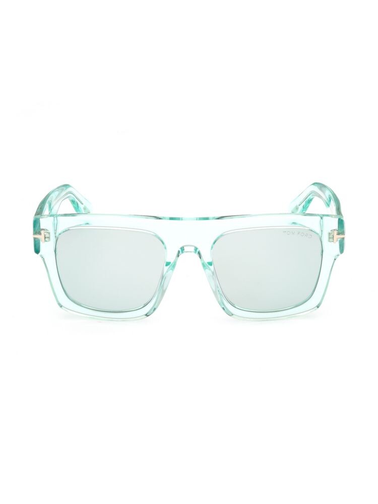 

Квадратные солнцезащитные очки Fausto 53MM Tom Ford, цвет Light Blue