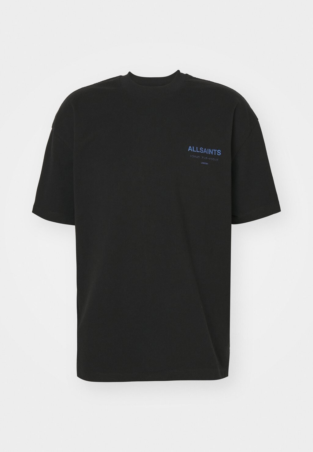 

Футболка с принтом Underground Unisex AllSaints, цвет camaleon/black