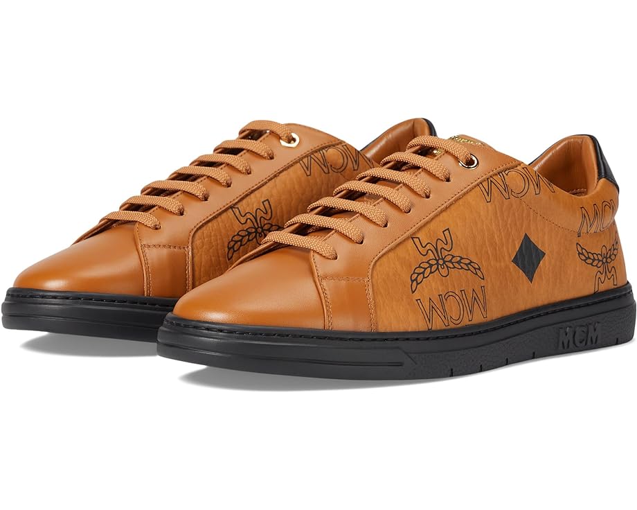 

Кроссовки MCM Drby Maxi Monogrammed VST Sneaker, цвет Cognac