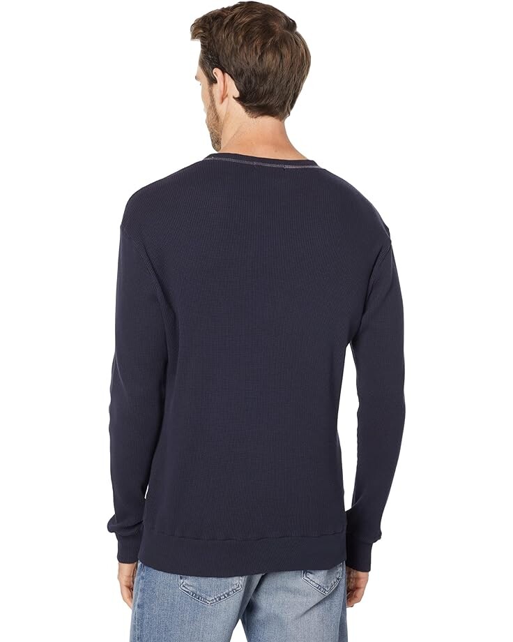 

Свитер Mod-o-doc V Stitch Pullover Waffle Knit, цвет Midnight