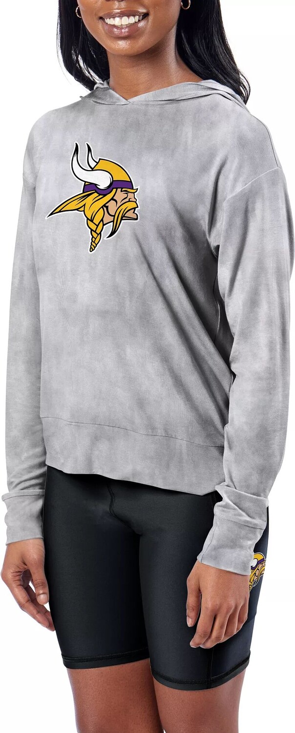 

Серая женская толстовка Certo Minnesota Vikings Session