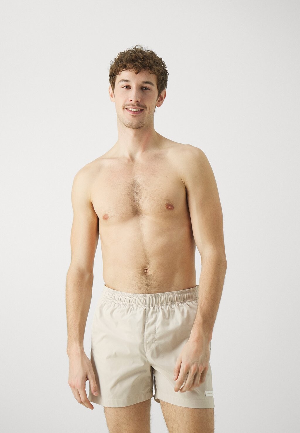 

Плавательные шорты Calvin Klein Swimwear, бежевый