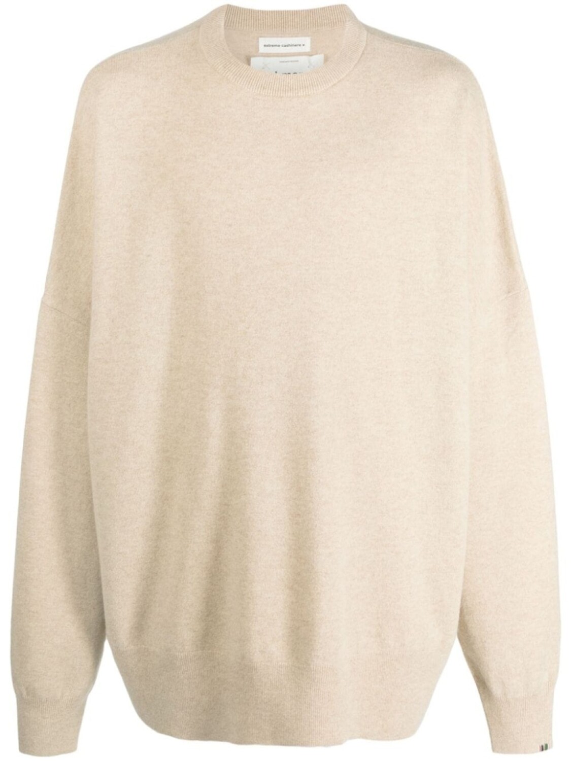 

extreme cashmere джемпер N°246 Juna с круглым вырезом, нейтральный цвет