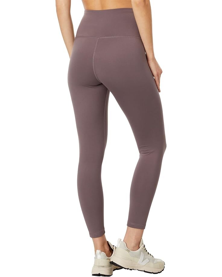 

Брюки Jockey Active High-Waisted Interlock Leggings, цвет Plum Truffle