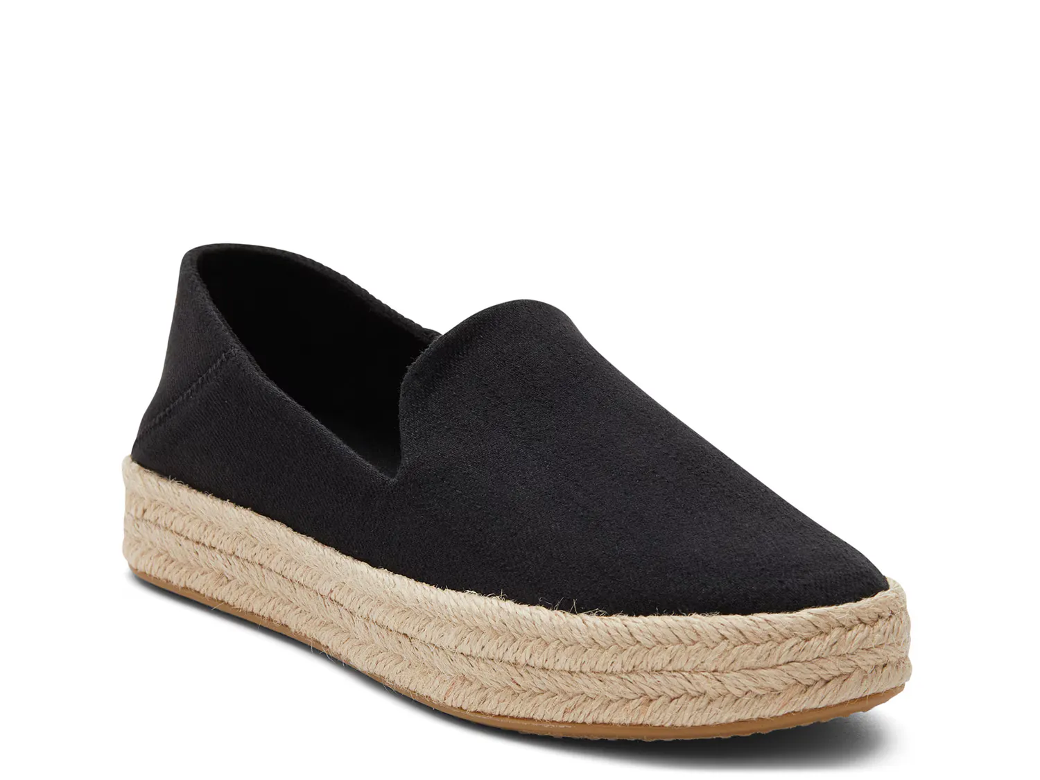 Carolina Platform Espadrille Slip On Toms