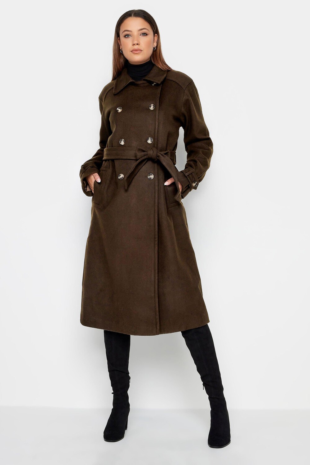 

Высокий тренч Long Tall Sally, коричневый