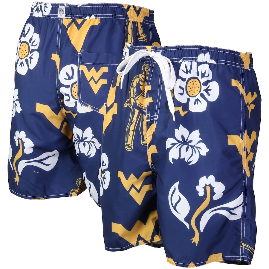 

Пляжные шорты Wes & Willy West Virginia Mountaineers, нави
