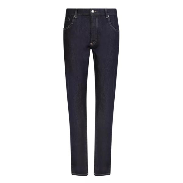 

Джинсы blue straight-leg jeans Alexander Mcqueen, черный