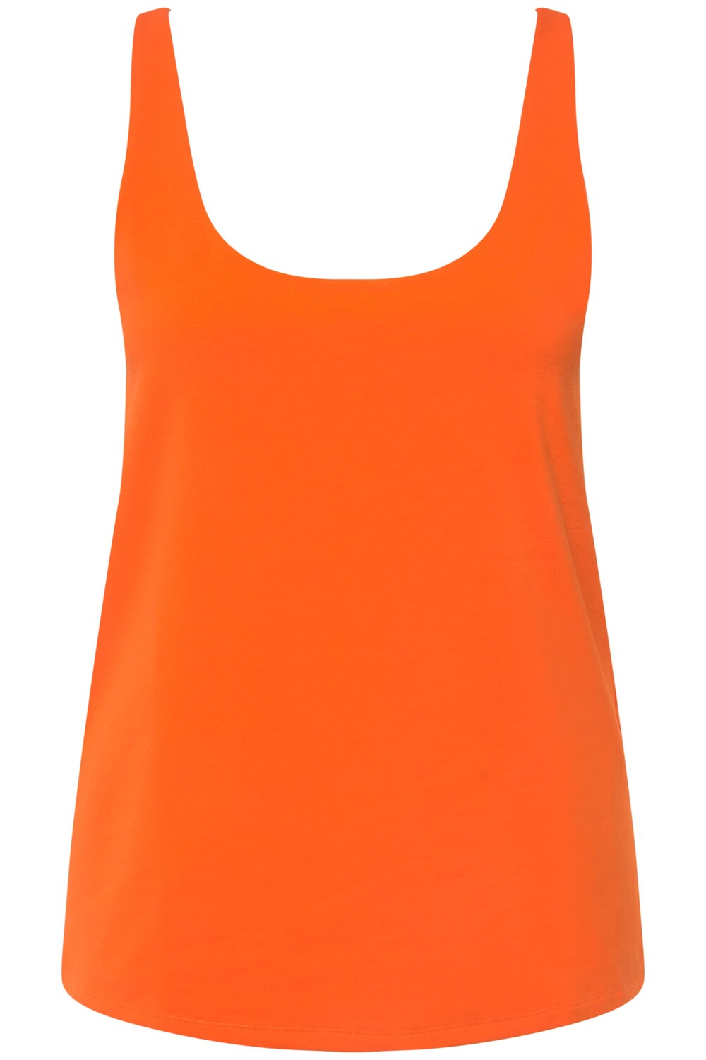 

Футболка Ulla Popken Strick Top, цвет clementine