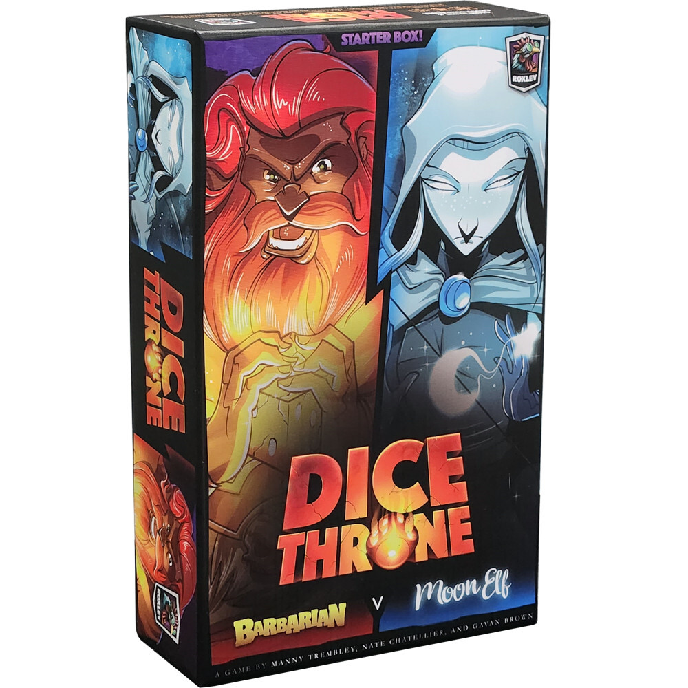 

Настольная игра Roxley Game Laboratory Dice Throne: Season 1 - Barbarian vs Moon Elf