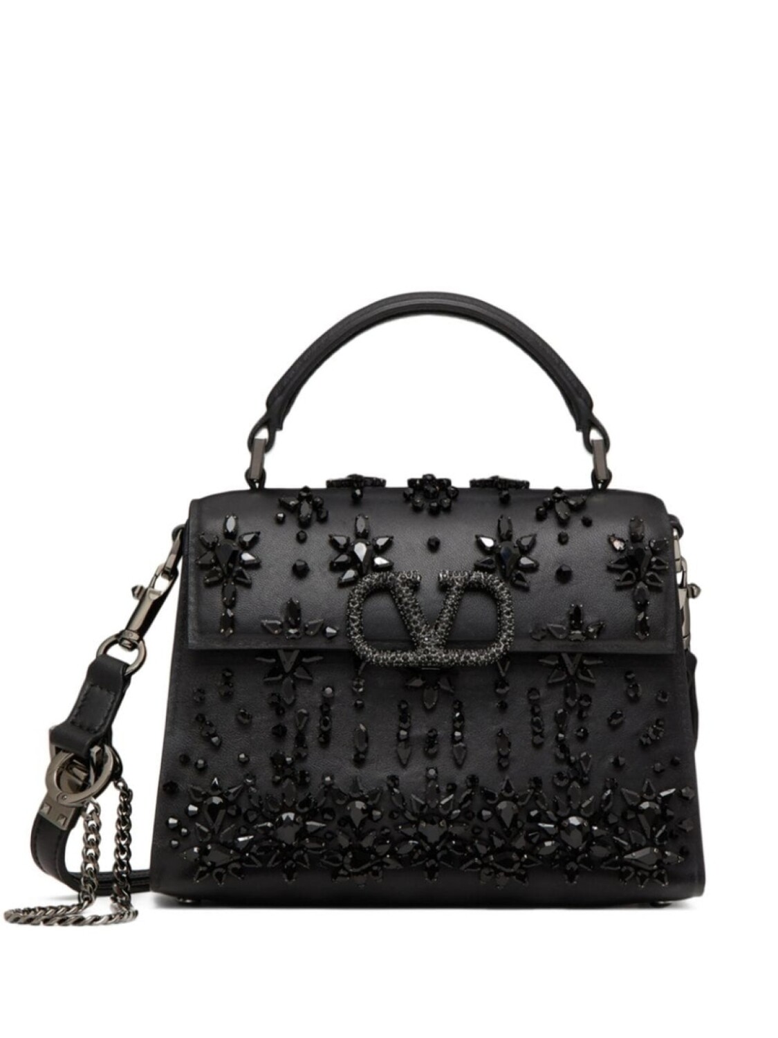 

Valentino Garavani сумка-тоут с логотипом VLogo Signature, черный