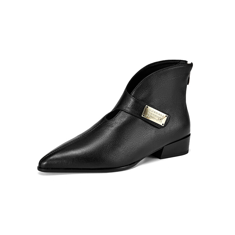 

Ботильоны женские Amazing Cure, цвет Black Fleece-lined