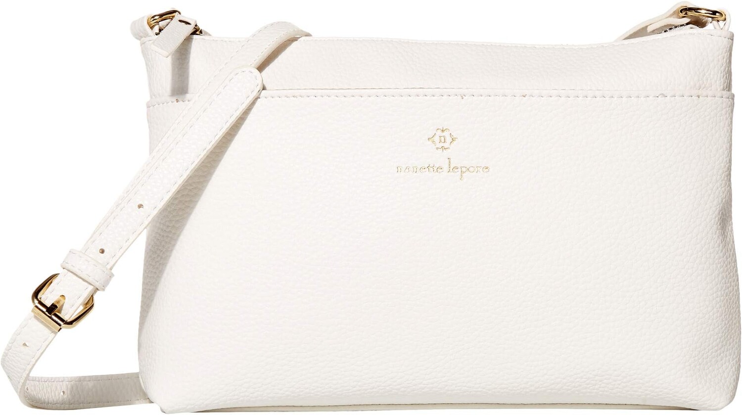 

Сумка кросс-боди Nanette Lepore Mirabel Solid Crossbody, цвет White/Rose