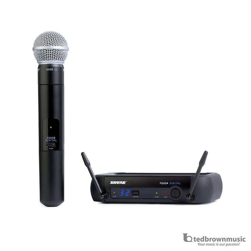 

Микрофон Shure PGXD24/SM58 Wireless Microphone System with SM58 (Band X8: 902 - 928 MHz)