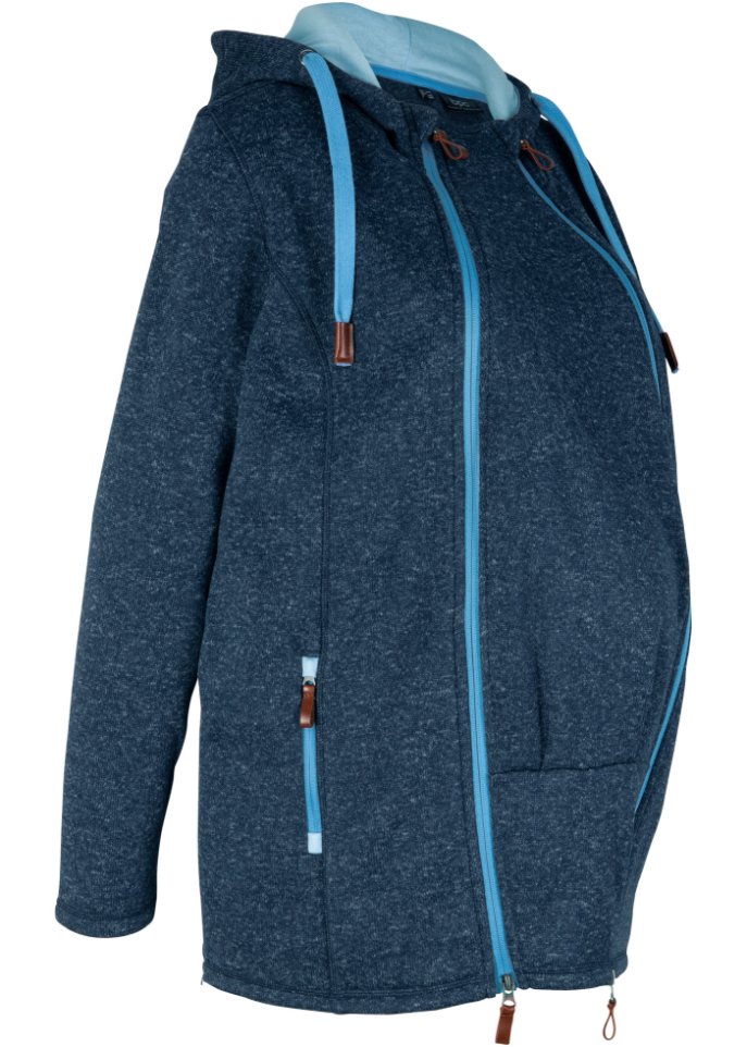 Флисовая куртка для новорожденных/флисовая куртка для беременных Bpc Bonprix Collection, синий