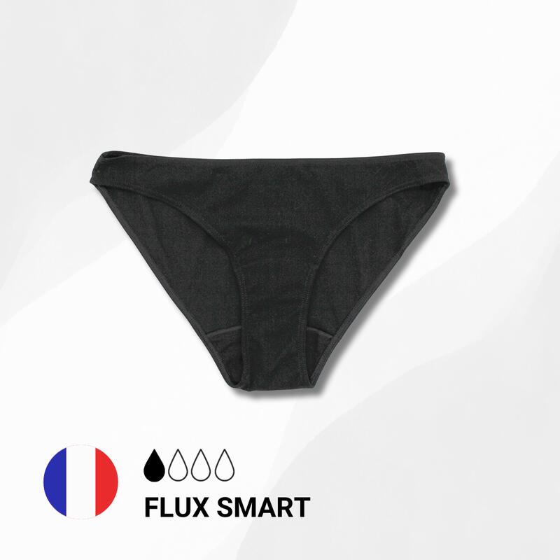 

Женские менструальные плавки бикини, черные Plim Underwear, цвет negro