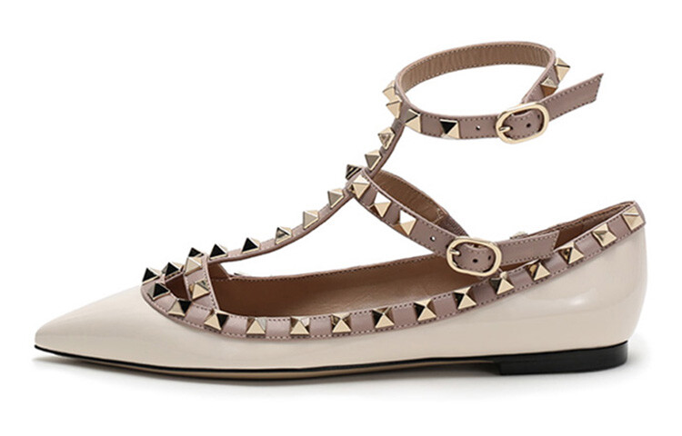 

Туфли на плоской подошве Valentino Wmns, белые