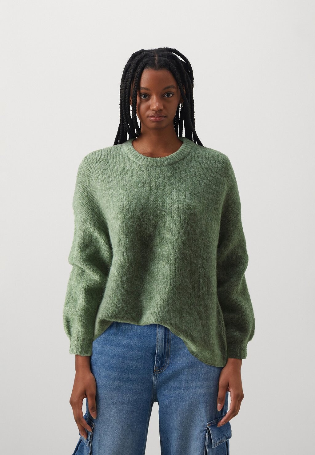 

Свитер Vmsmooth O Neck Vero Moda, цвет hedge green