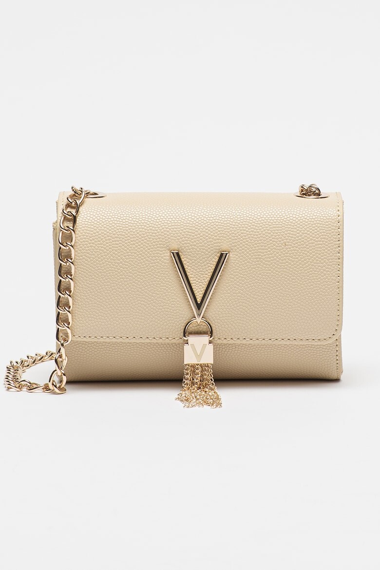 

Сумка Divina из экокожи с ремешком-цепочкой Valentino Bags, бежевый