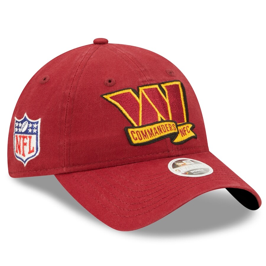 

Бейсболка New Era Washington Commanders, бордовый