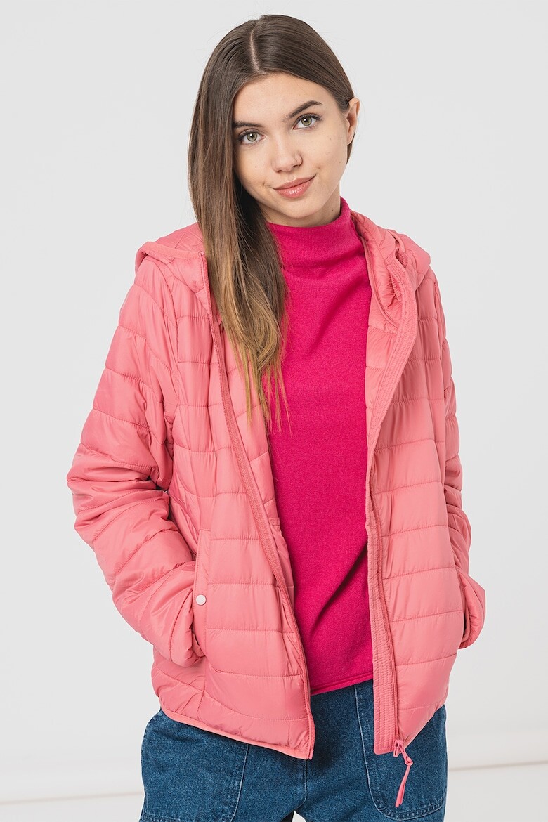 

Стеганая зимняя куртка с капюшоном United Colors Of Benetton, красный