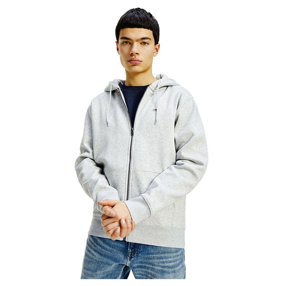 

Толстовка Tommy Jeans Regular Full Zip, серый