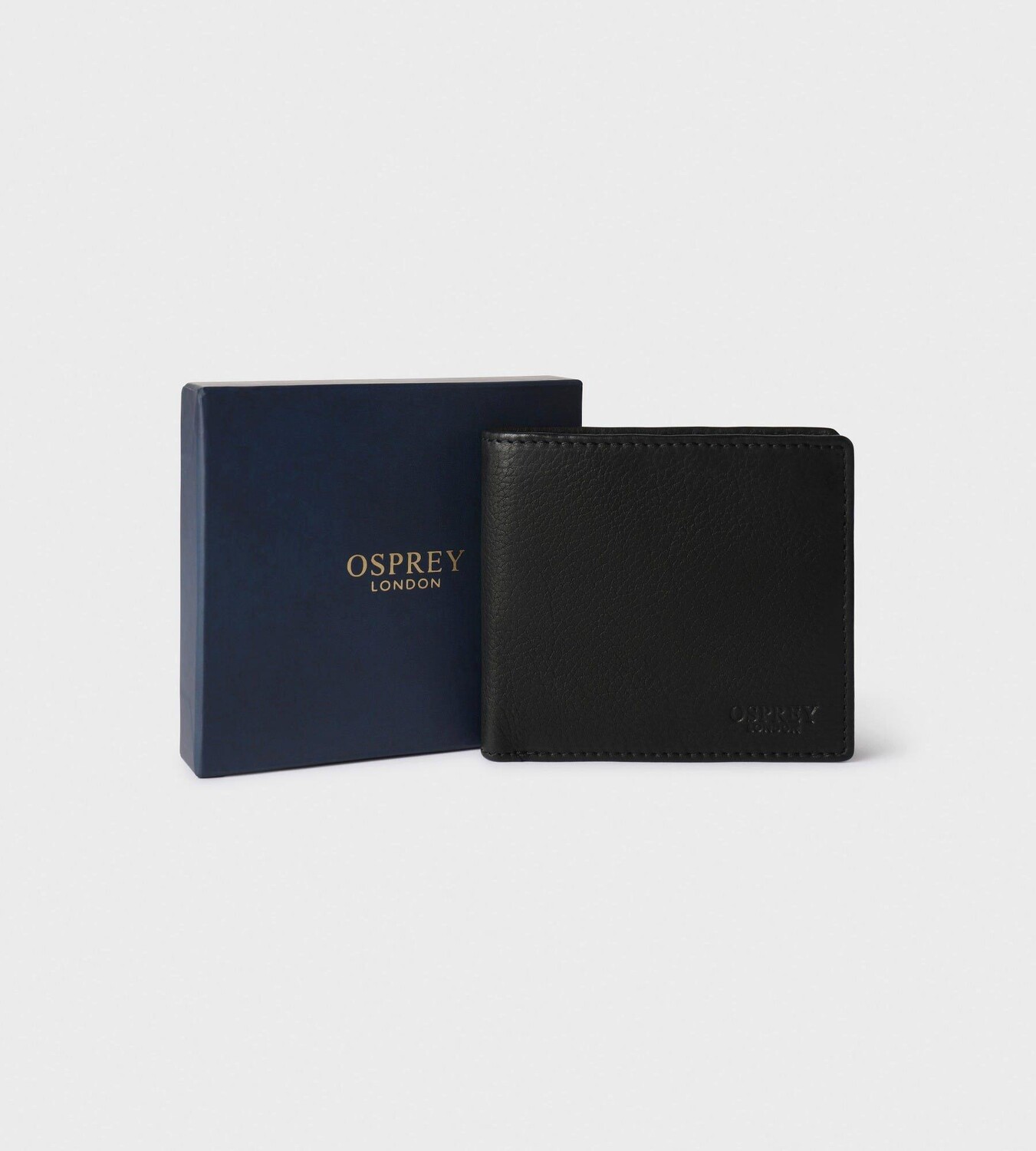 

Кожаный кошелек Santa Fe в бумажнике OSPREY LONDON, черный