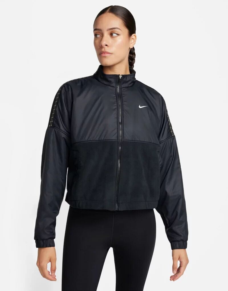 

Флисовый флис черного цвета Nike One Novelty Therma-Fit