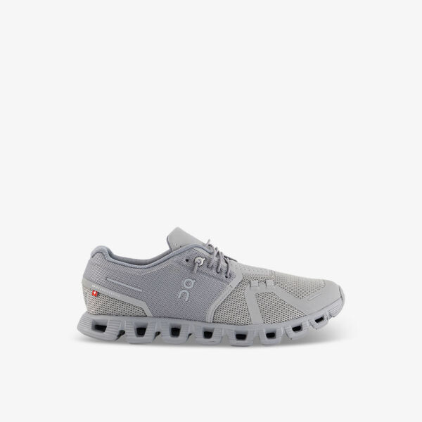 

Кроссовки с низким берцем cloud 5 combo из сетки On-Running, цвет fog alloy