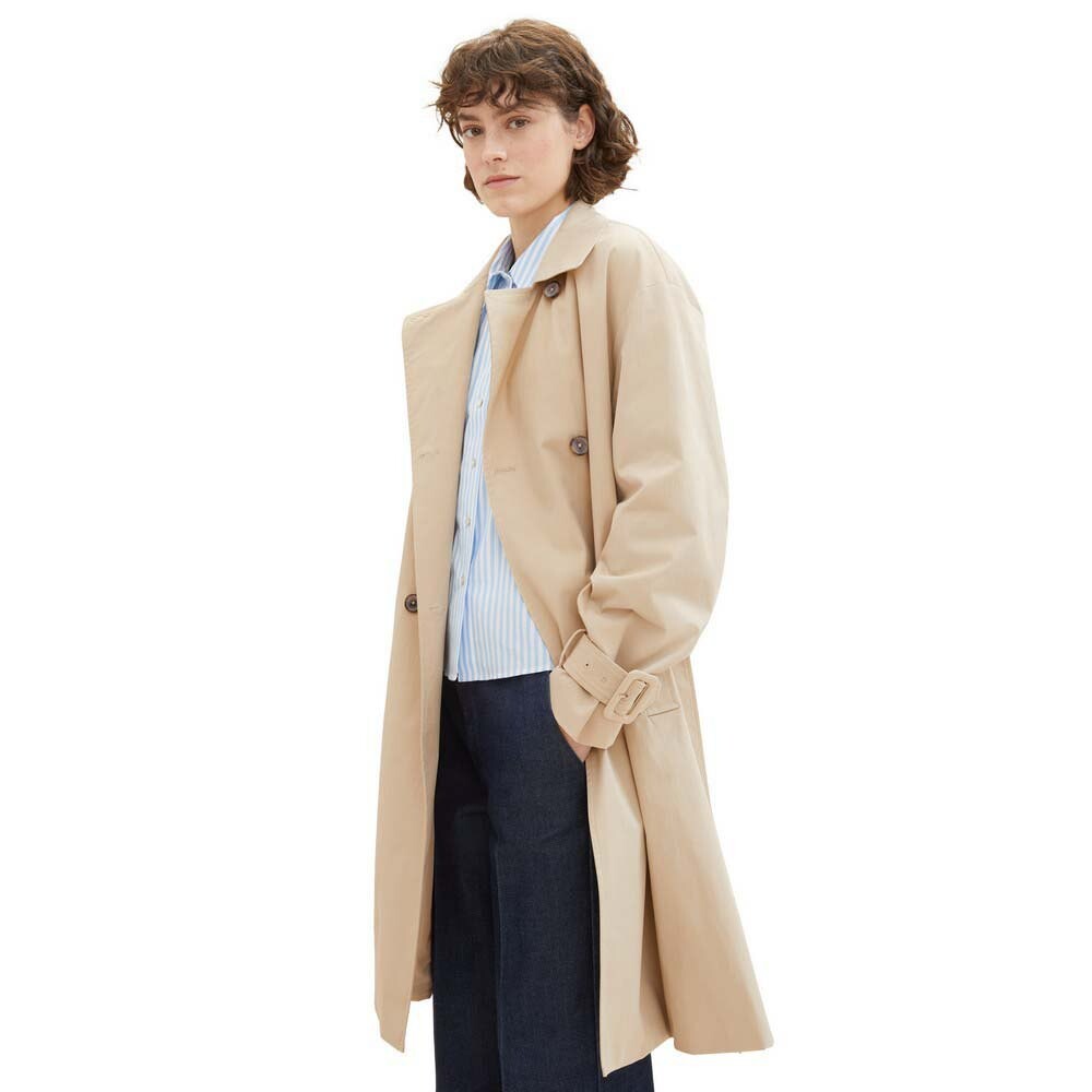 

Тренчкот Tom Tailor Modern Trench, бежевый