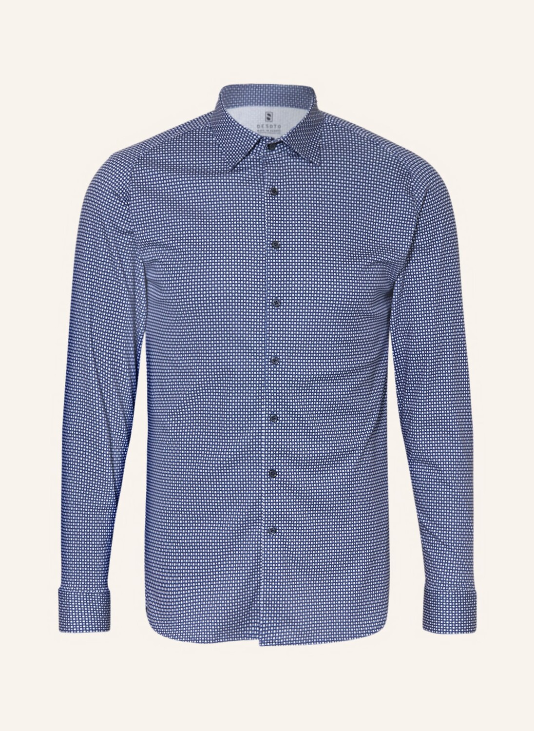 

Рубашка DESOTO JerseySlim Fit, темно-синий