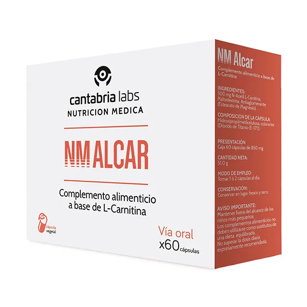 

Биологически активная добавка Cápsulas Nm Alcar Nutricion Medica, 60 UD