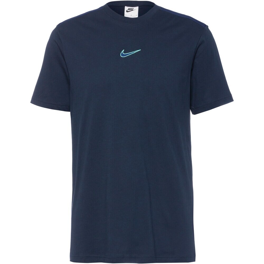 

Футболка Nike Sportswear, темно-синий/пастельный синий