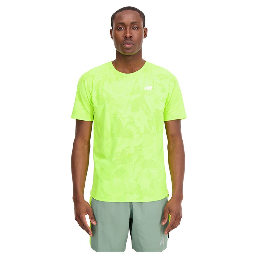 

Футболка New Balance Q Speed Jacquard, зеленый