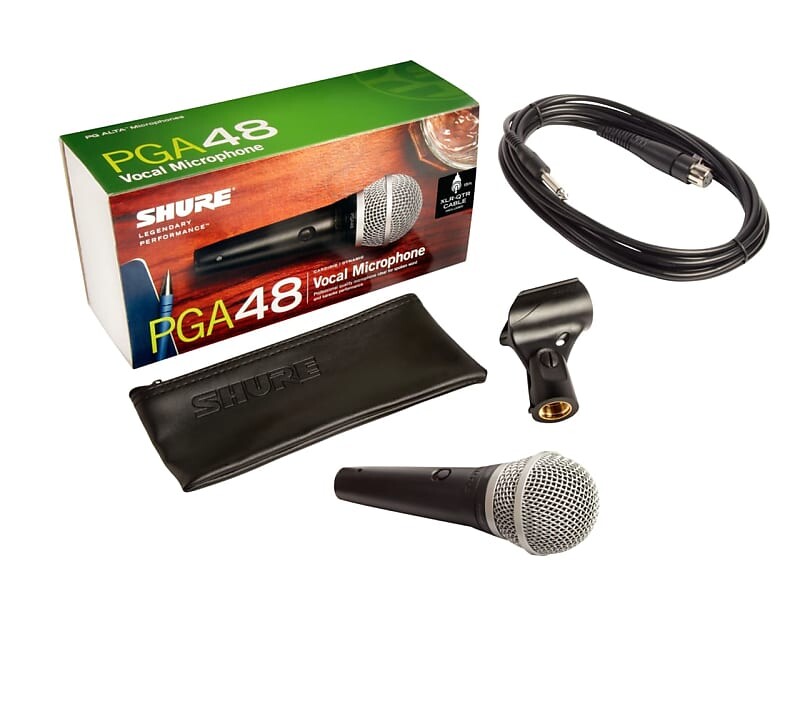 

Динамический вокальный микрофон Shure PGA48-QTR
