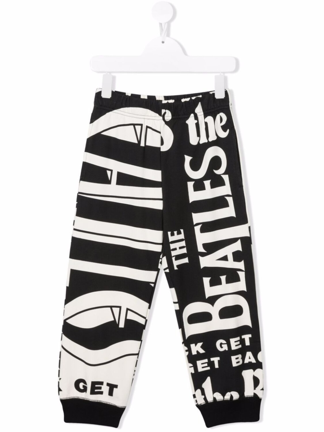 

Stella McCartney Kids джоггеры x Beatles Get Back, черный