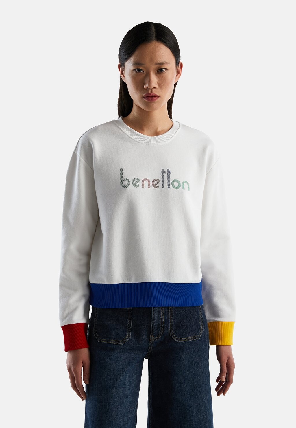 

Толстовка United Colors of Benetton, белый