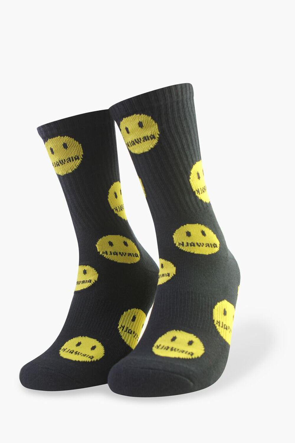 

Мужские носки Airwalk Happy Face Crew Forever 21, черный