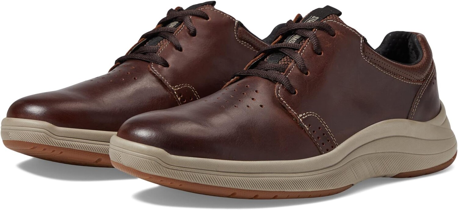 

Кроссовки Lennox Plain Toe Lace-Up Sneaker Stacy Adams, цвет Brown Smooth