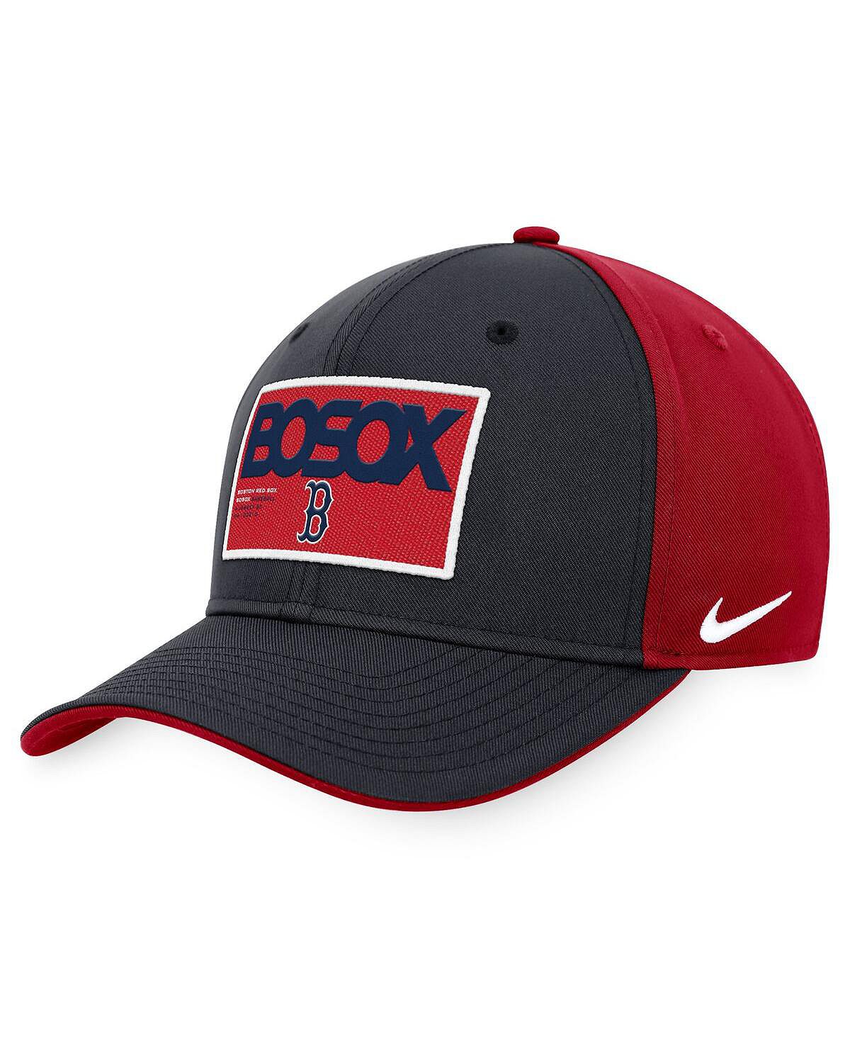 

Мужская темно-красная кепка Boston Red Sox Classic99 с цветными блоками Performance Snapback Nike