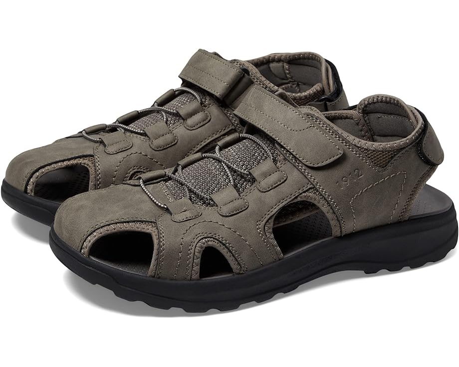 

Сандалии Nunn Bush Huck Sport Closed Toe Fisherman Sandal, угольный