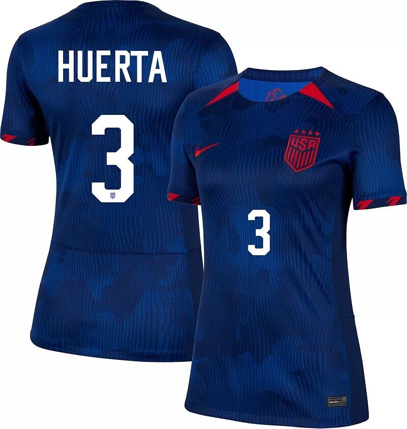 

Женская выездная футболка Nike USWNT 2023 София Уэрта #3
