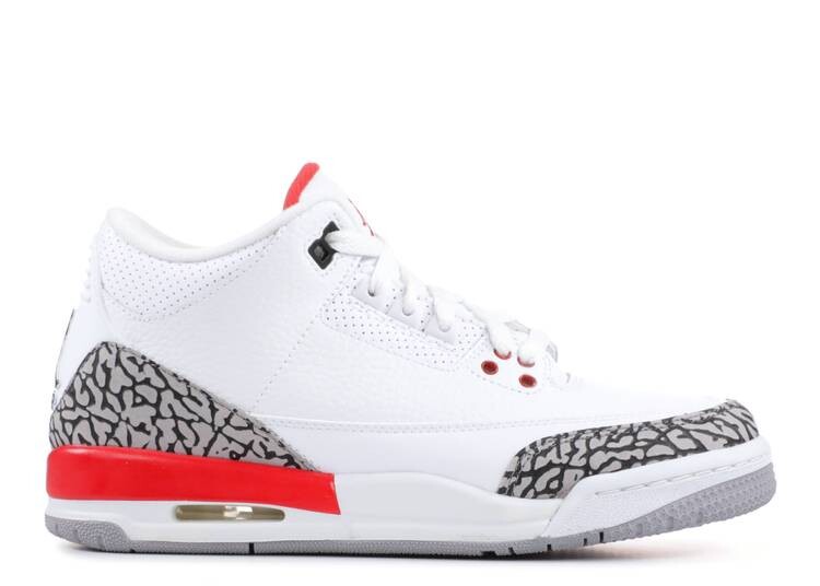 

Кроссовки AIR JORDAN 3 RETRO GS 'HALL OF FAME', белый