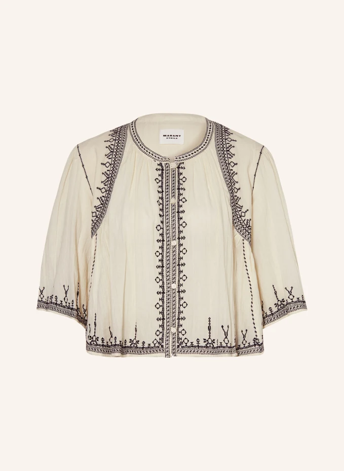 

Укороченная блузка perkins Marant Étoile, черный