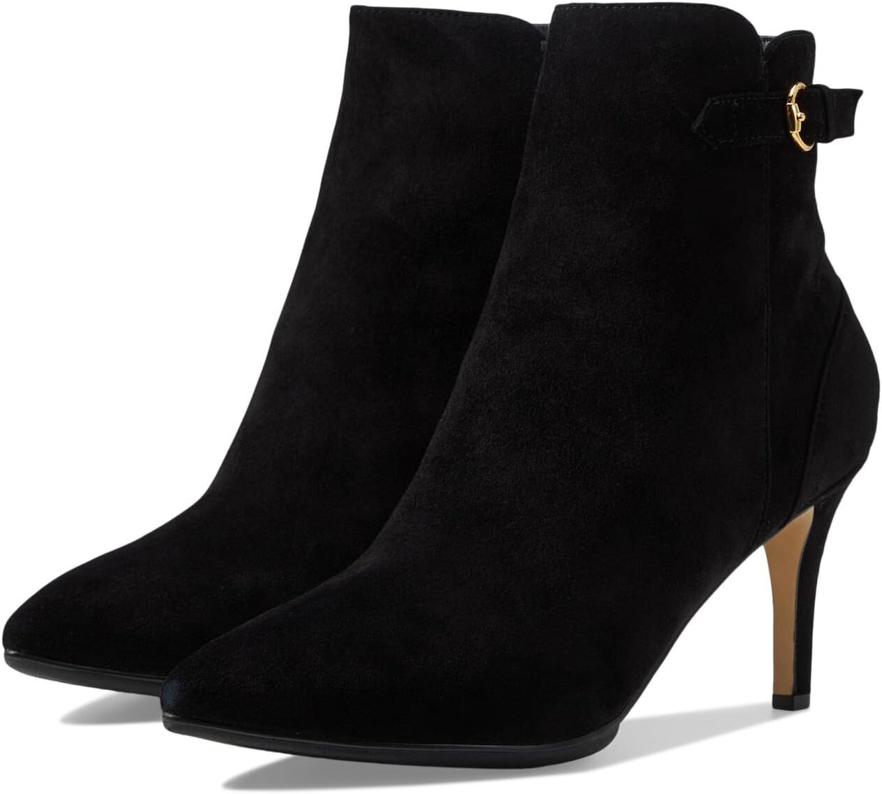 

Ботильоны Grand Ambition Vesper Bootie 75 mm Cole Haan, черная замша