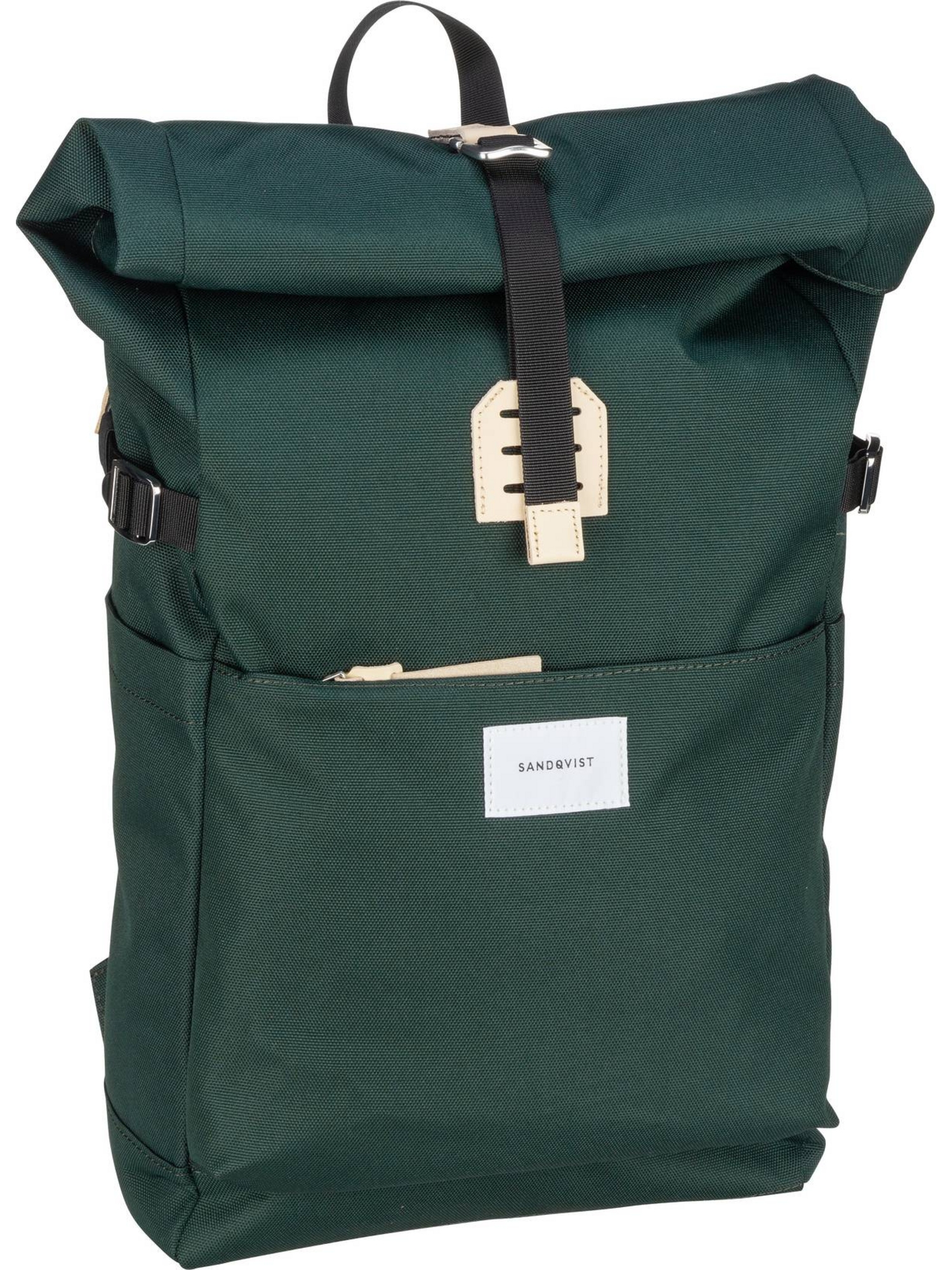Рюкзак SANDQVIST/Backpack Ilon Rolltop Backpack, цвет Dark Green/Natural Leather рюкзак sandqvist backpack ilon rolltop backpack темно синий