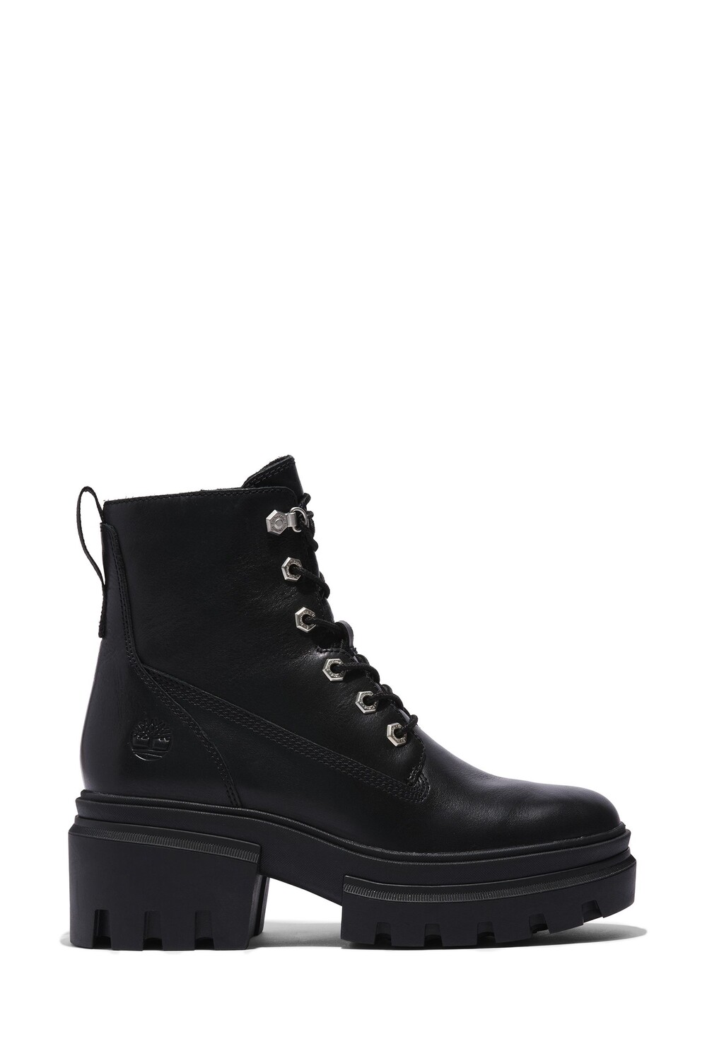 

Черные ботильоны Everleigh 6 дюймов на шнуровке Timberland, черный