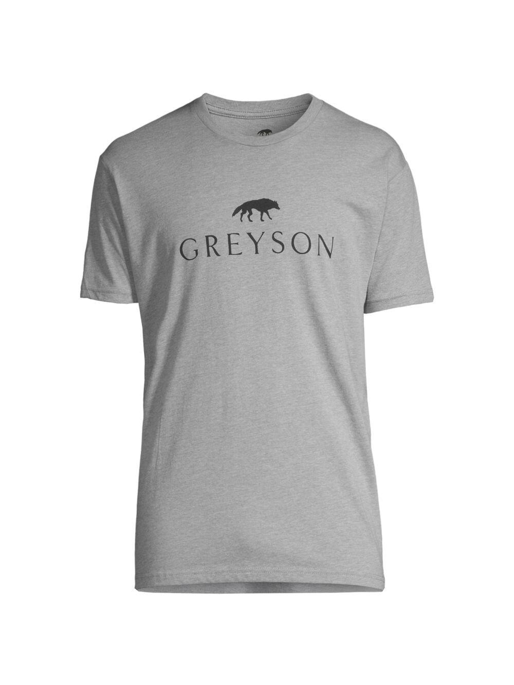 

Футболка с короткими рукавами и логотипом Greyson, серый