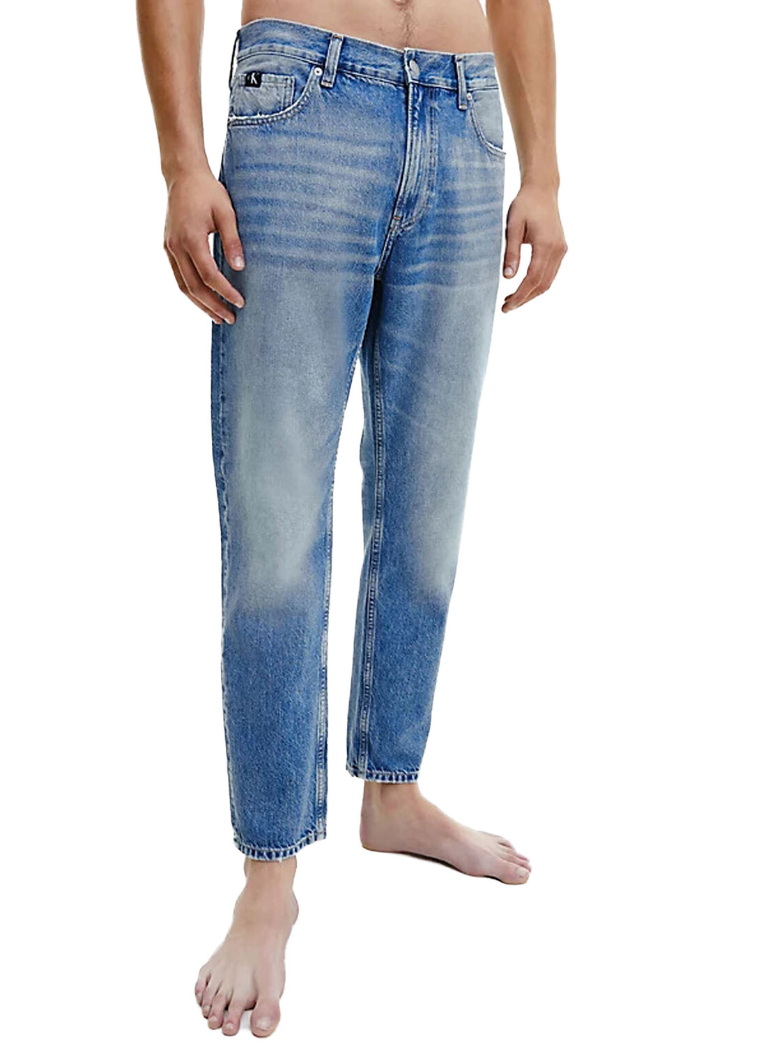 

Calvin Klein Свободные джинсы Dad, синий